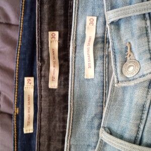 Levi's skinny jeans long